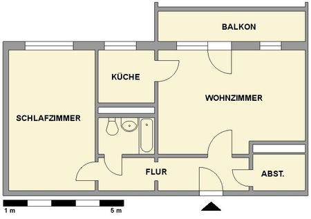 Großzügige 2-Raum-Wohnung mit Balkon - Photo 4