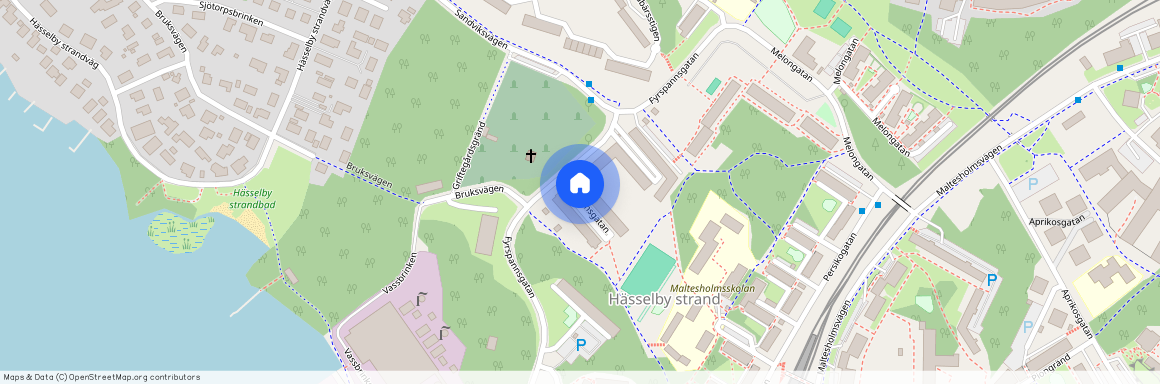 Hässelby strand, Stockholm, Fyrspannsgatan 87