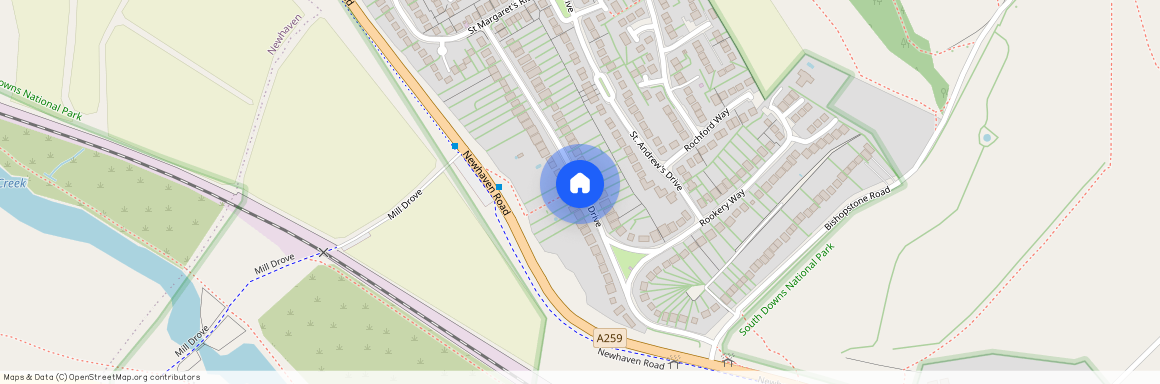 Marine Drive, Seaford, East Sussex, BN25