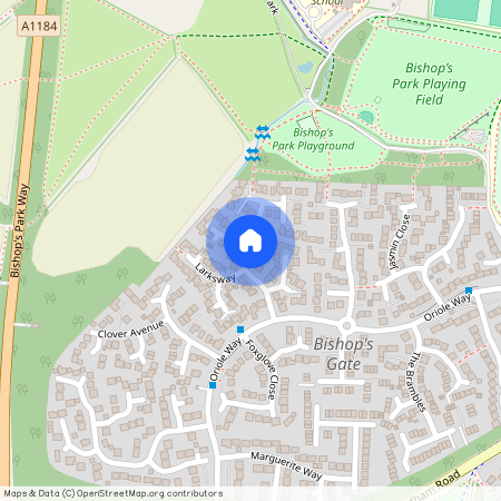 Larksway, Bishops Stortford, CM23