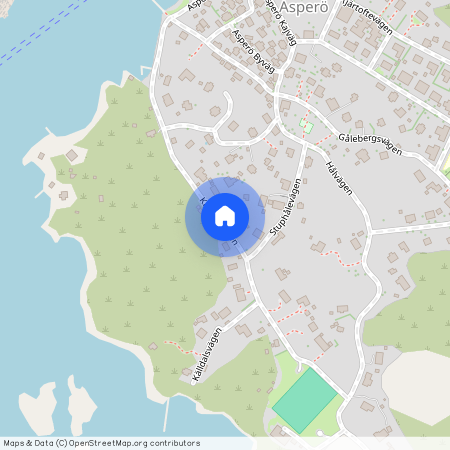 Källdalsvägen, Asperö