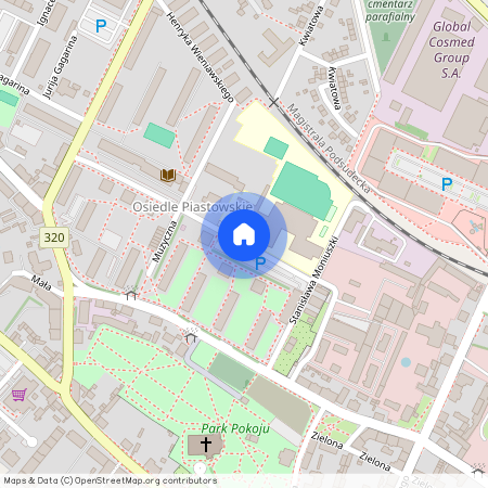 ul. Stanisława Moniuszki, Jawor, jaworski, dolnośląskie