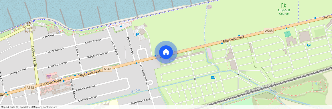 Rhyl Coast Road, Denbighshire LL18