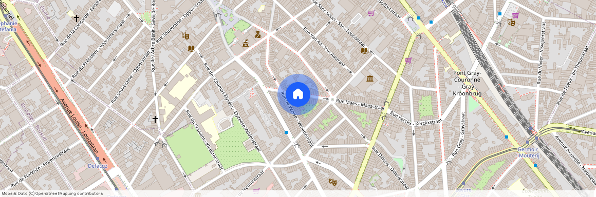 Rue Maes - Maesstraat, 27, 1050, Ixelles
