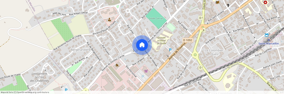 38160, Saint-Marcellin