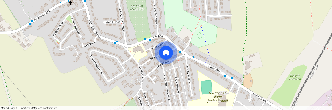 George Street, Normanton, West Yorkshire, WF6