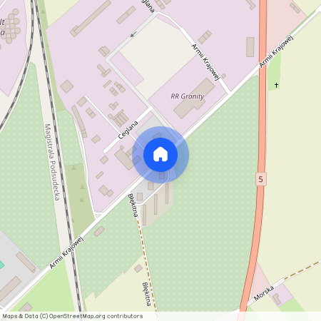 ul. Armii Krajowej, Strzegom, Strzegom, świdnicki, dolnośląskie