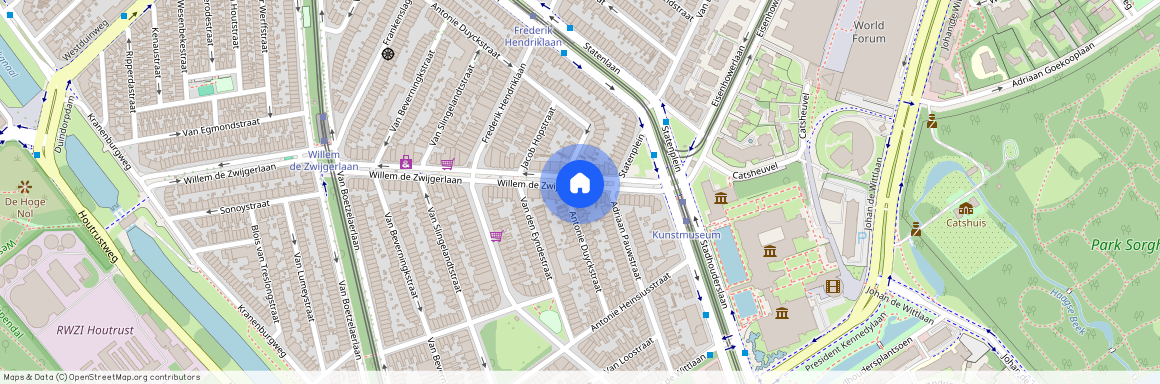 Willem de Zwijgerlaan 12, Statenkwartier, 2582EN, Den Haag