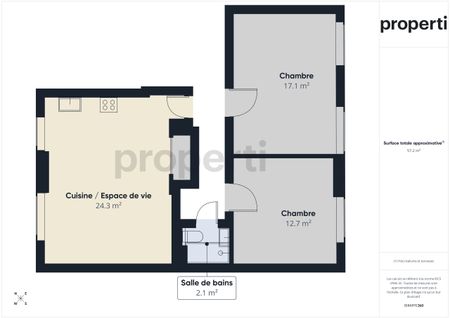 Charmant 3,5 pièces rénové dans un cadre agréable, La Chaux-de-Fonds - Foto 4