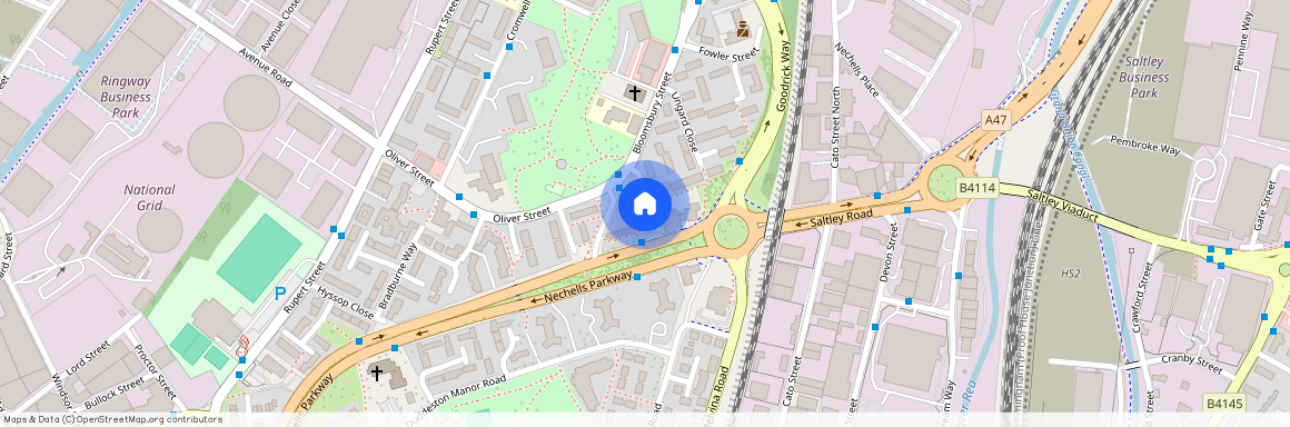 Bloomsbury Walk, Birmingham B7