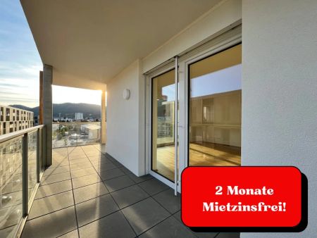 2 MONATE MIETZINSFREI!! - Neubauwohnung mit großem Balkon nahe Auster! - Photo 5