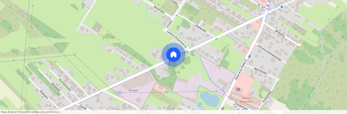 Wołomiński, (pow.), Radzymin, (gm.), Radzymin, Polna