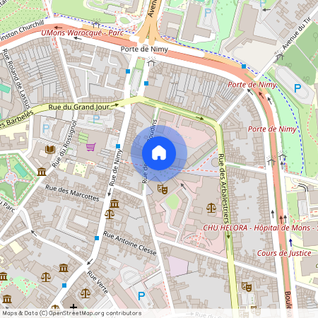 Place du Manège, 2, 2.2, 7000, Mons