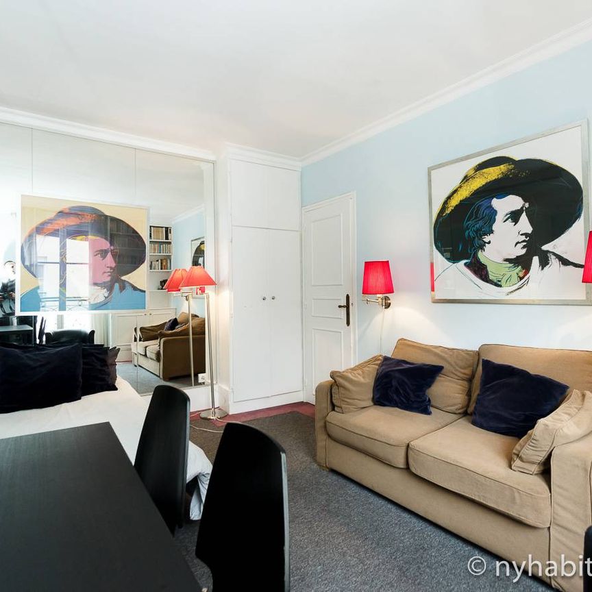 Logement à Paris, Location meublée - Studio T1 - Place de la République, Canal Saint Martin - Gare du Nord - Gare de l'Est (PA-1311) - Photo 1