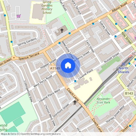 West Percy Street, North Shields. NE29 0BY