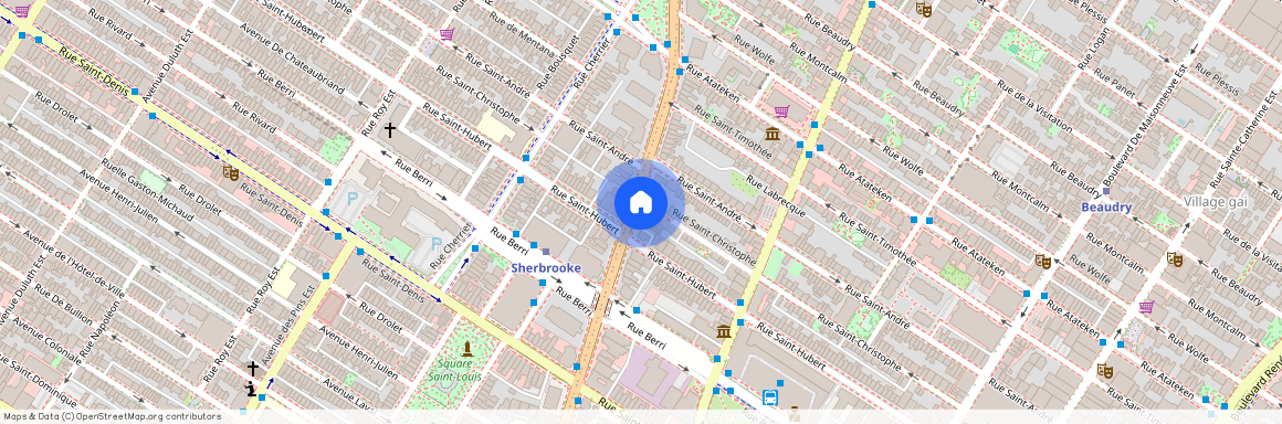 824 Rue Sherbrooke Est, Ville-Marie, Ville-Marie, Ile de Montréal, H2L 1L3