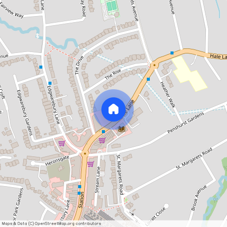 Hale Lane, Cranbourne Court, HA8