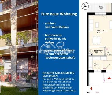 Lebendiges Wohnen am Alten Seeweg - 3-Zimmer - private Wohngenossen... - Foto 3