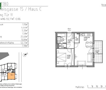 Exklusive 2-Zimmer-Wohnung mit Balkon – modernes Wohnen in 1180 Wien! - Foto 3