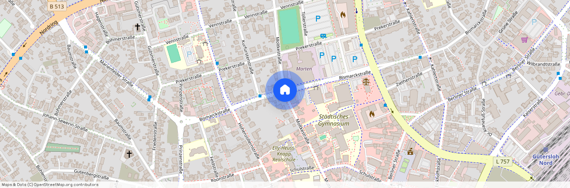 Moltkestraße, 33330 Nordrhein-Westfalen - Gütersloh