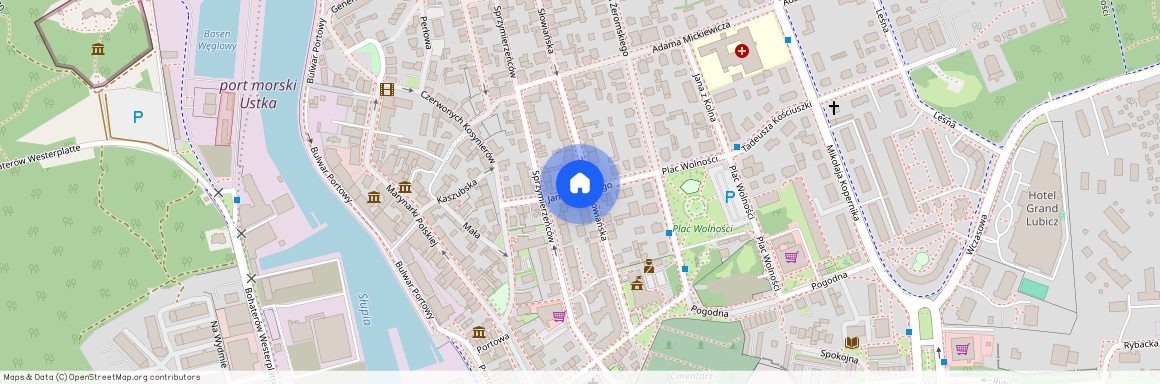 ul. Jana Kilińskiego, Ustka, słupski, pomorskie