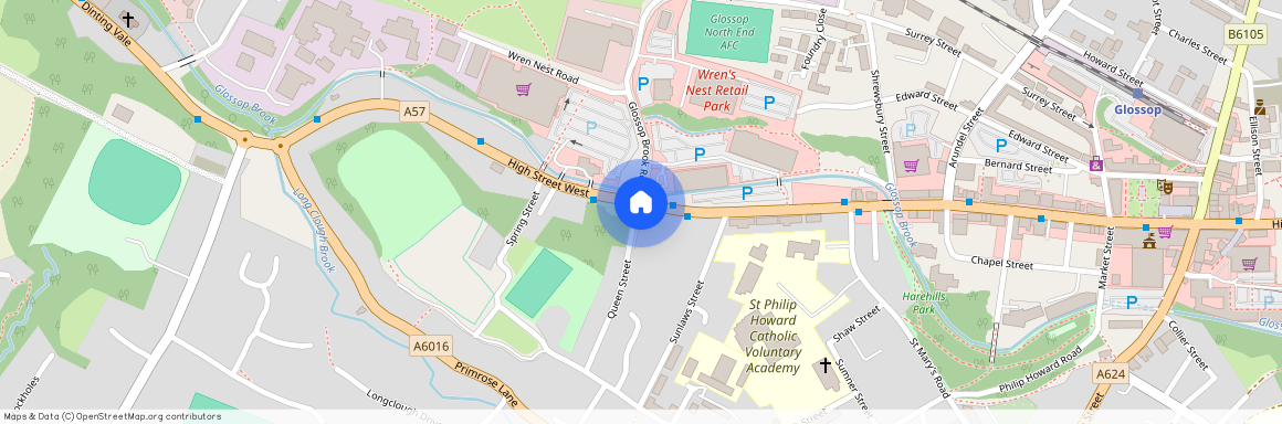 High Street West, Glossop, SK13