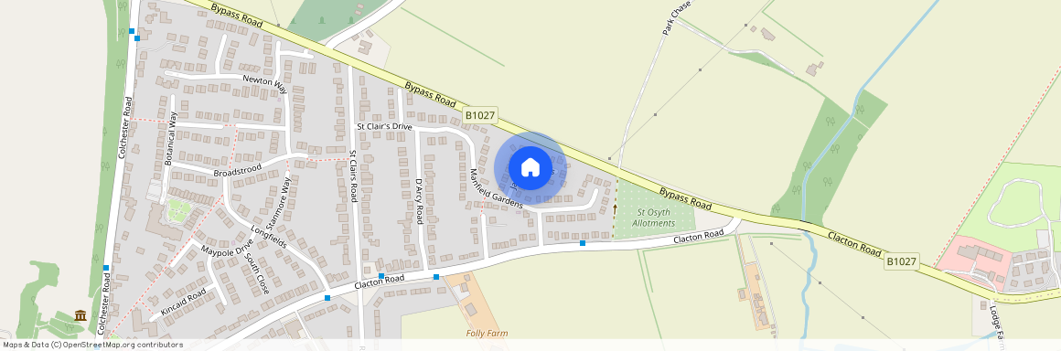 James Gardens, St. Osyth, Clacton-on-Sea, Essex, CO16