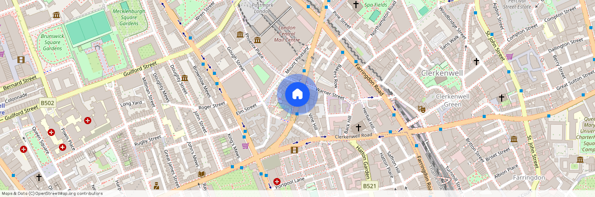 England London Russell Square Rosebery Avenue, London EC1R 4RR, United Kingdom