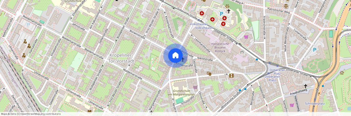 18057 Rostock - Kröpeliner-Tor-Vorstadt