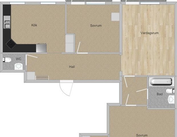 Fredsgatan 8C - Foto 1