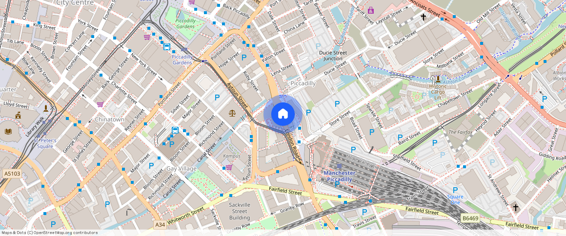 Greater Manchester, M1, Piccadilly Place, Manchester