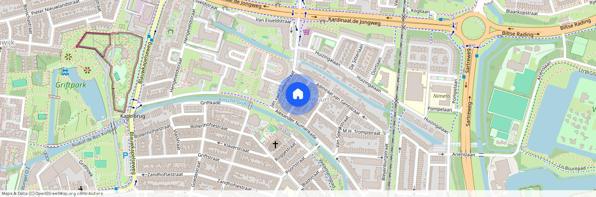 M.A. de Ruyterstraat 0ong, 3572 XN Utrecht