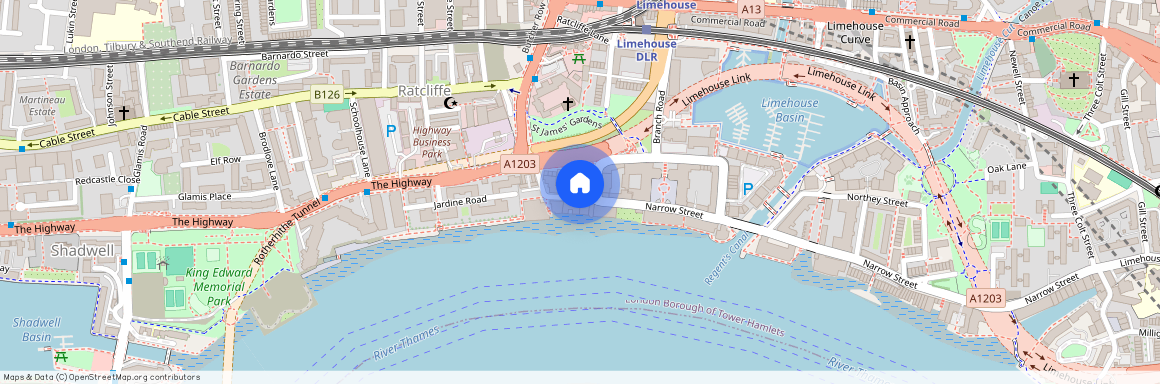 St Georges Square, Limehouse, E14 8DL, London