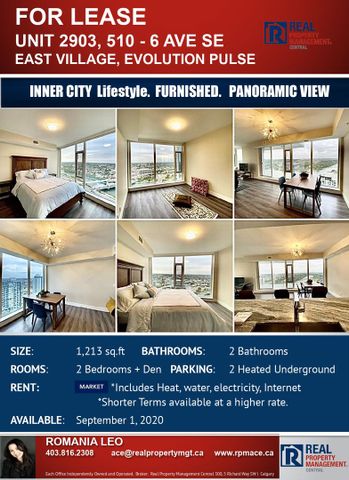 2903 | East Village | Evolution | Fully Furnished | 2 Bedroom 2 Bathroom | Condo - Photo 4
