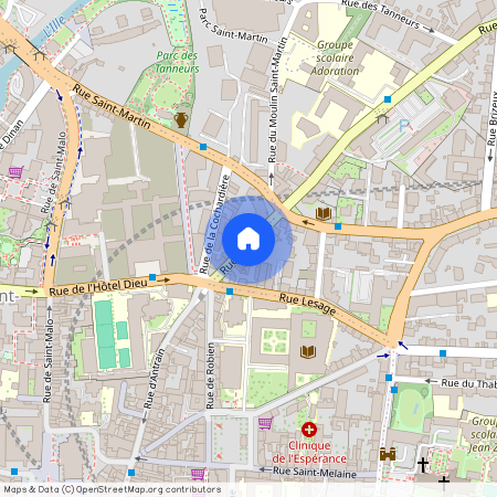 62 rue D'Antrain, 35000, Rennes