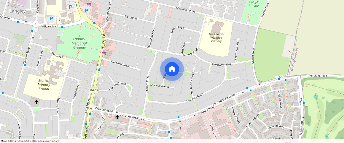 Hinksey Close, Langley