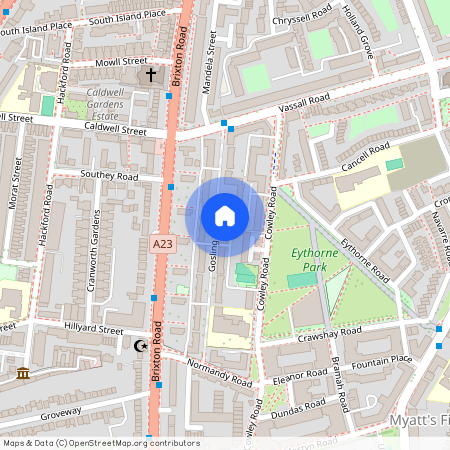 Gosling Way, Oval