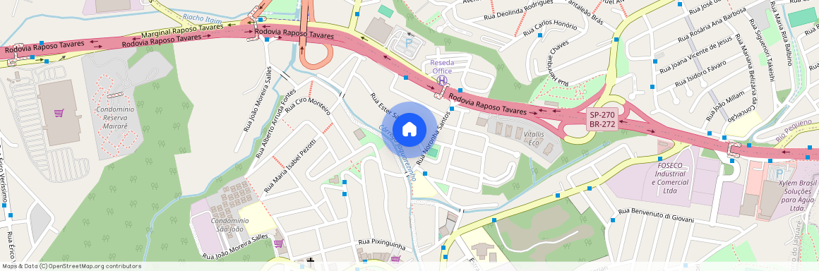 Rua Ester Samara, Jardim Cláudia, Raposo Tavares, São Paulo