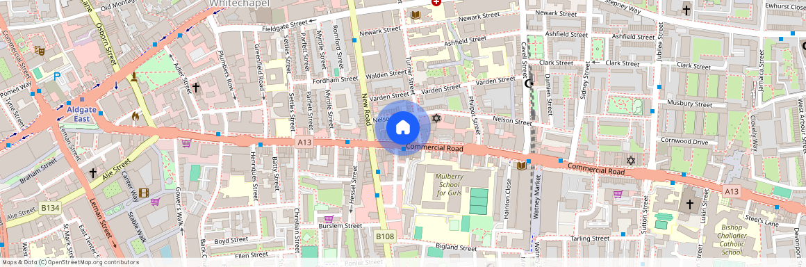 Commercial Road, Aldgate, London E1