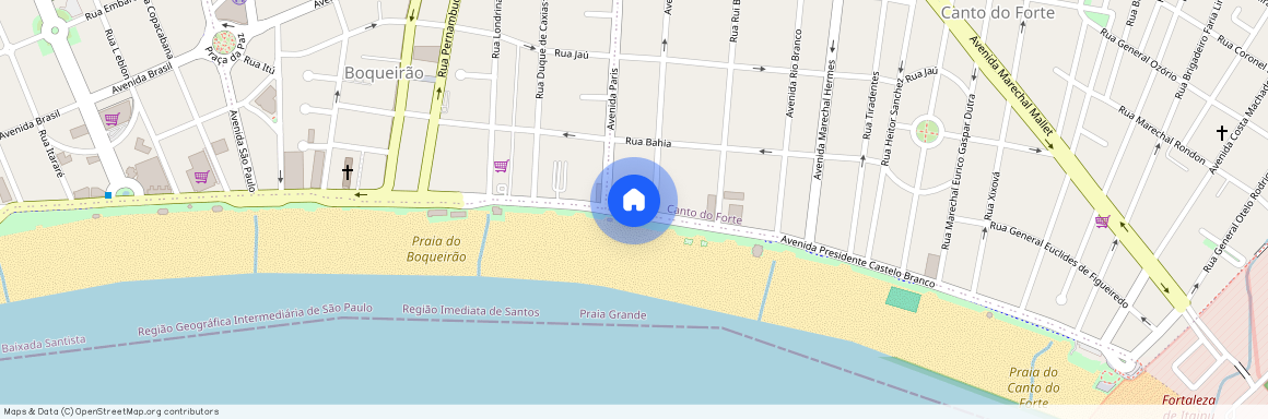 Avenida Presidente Castelo Branco, 1040, Praia Grande, Praia Grande - SP, 11700-805, Brazil