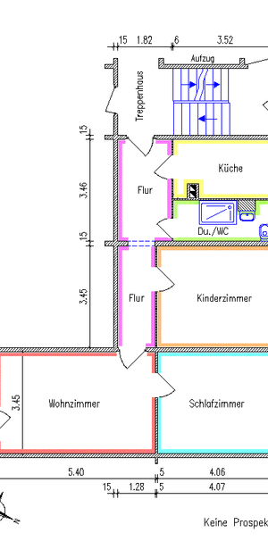 3-Raum Wohnung mit Balkon und Aufzug - Photo 2