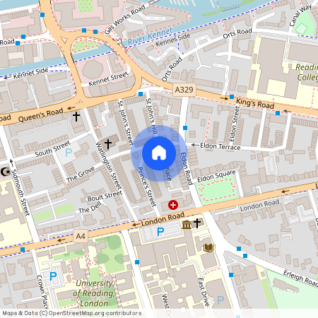 Luscinia View, Napier Road, Reading, Berkshire, RG1
