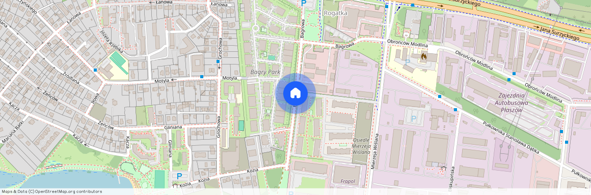 ul. Bagrowa, Płaszów, Podgórze, Kraków, małopolskie