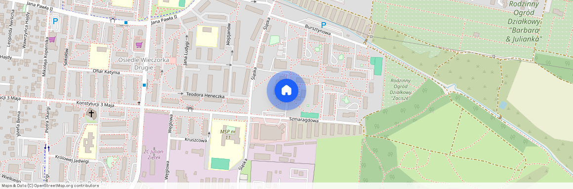 ul. Szmaragdowa, Piekary Śląskie, śląskie