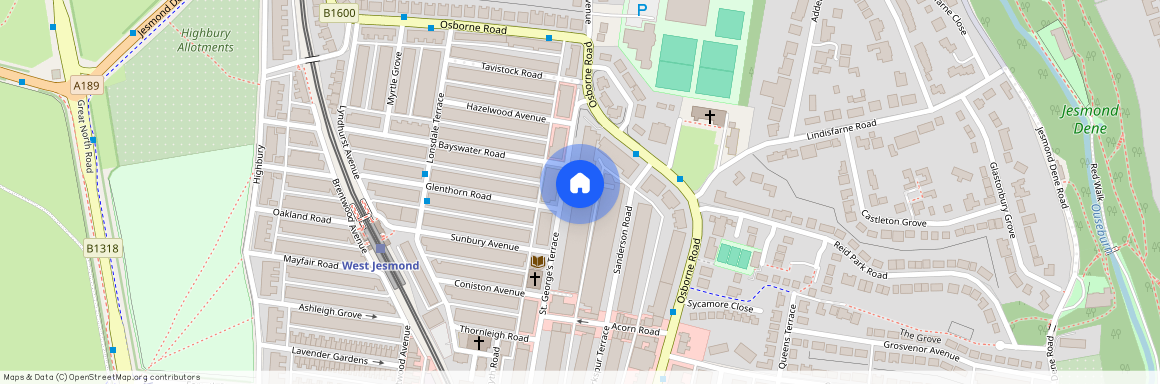 St. George's Terrace, Jesmond