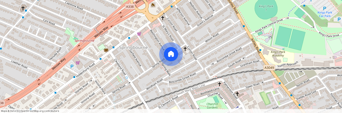 Spring Road, Bournemouth, Close to Town Centre