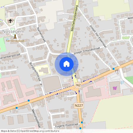 Mechelsesteenweg, 478 / 1, 1930, Nossegem