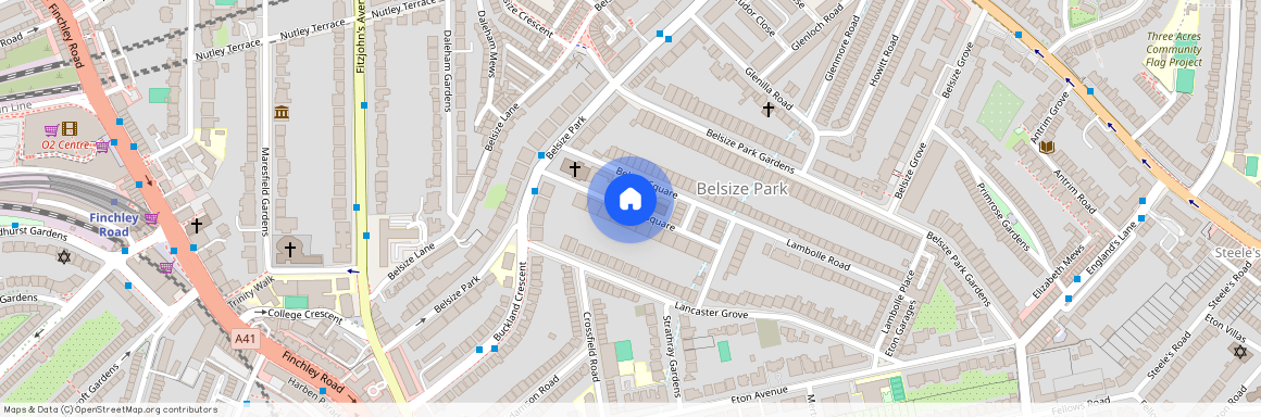 Belsize Square, London