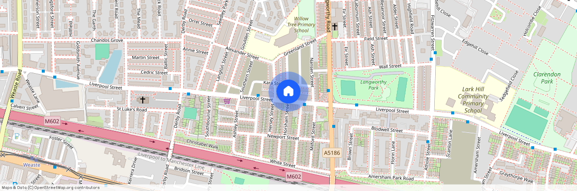 Liverpool Street, Weaste, Salford, M6