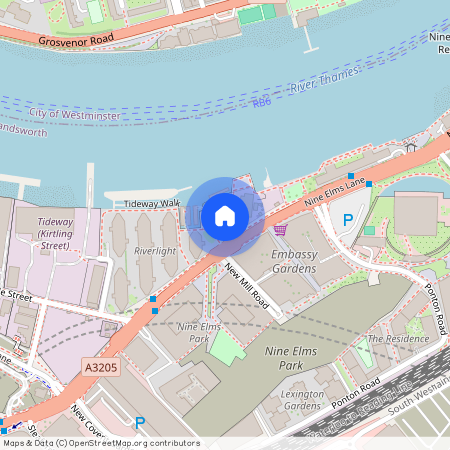 Nine Elms – 2 Bedrooms Flat